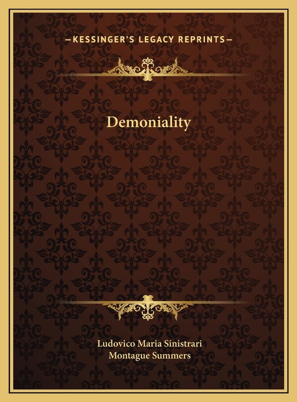Front cover_Demoniality