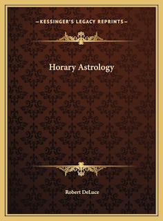 Couverture_Horary Astrology