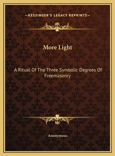 Front cover_More Light