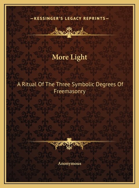 Front cover_More Light