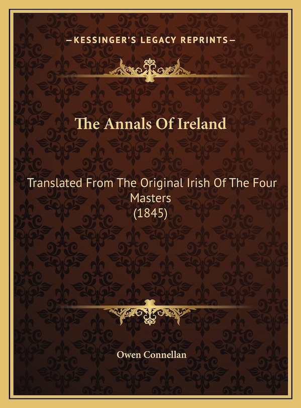 Couverture_The Annals Of Ireland