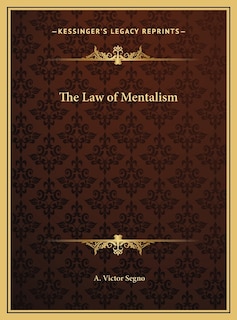 Front cover_The Law of Mentalism