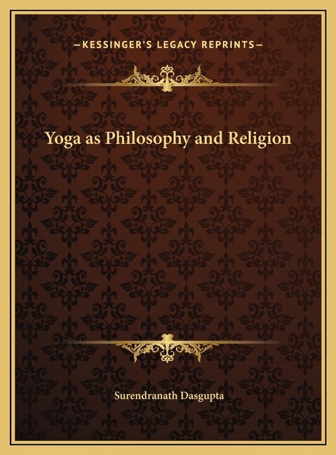 Couverture_Yoga as Philosophy and Religion