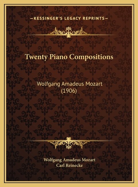 Front cover_Twenty Piano Compositions