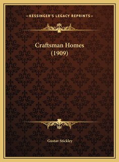 Couverture_Craftsman Homes (1909)