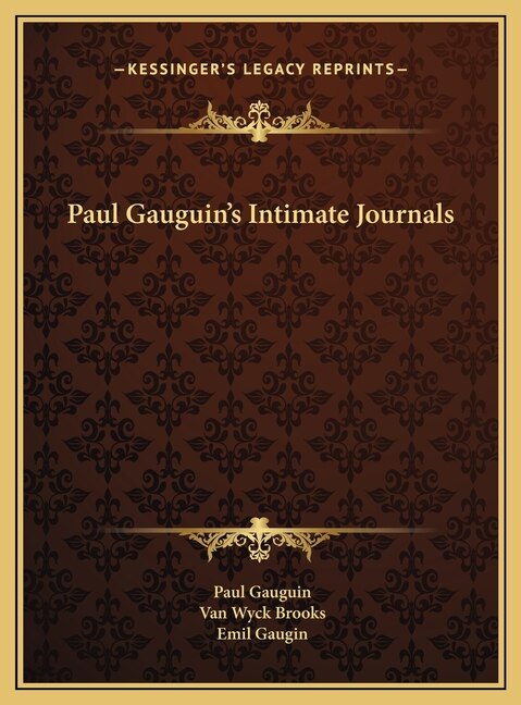 Front cover_Paul Gauguin's Intimate Journals