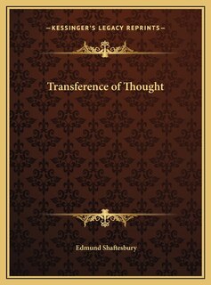 Front cover_Transference of Thought
