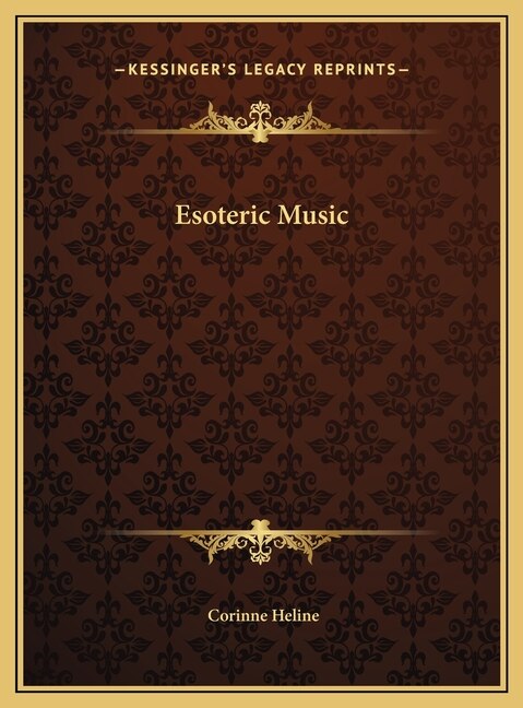 Front cover_Esoteric Music