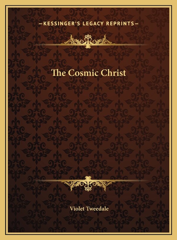 Front cover_The Cosmic Christ
