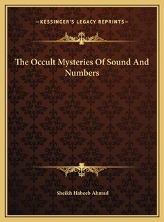 Front cover_The Occult Mysteries Of Sound And Numbers