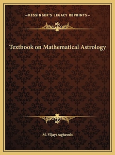 Couverture_Textbook on Mathematical Astrology
