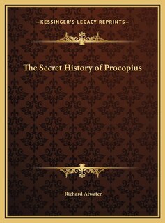 Front cover_The Secret History Of Procopius