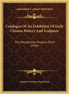 Front cover_Catalogue Of An Exhibition Of Early Chinese Pottery And Sculpture