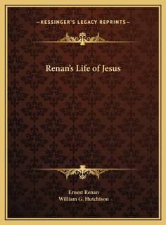 Front cover_Renan's Life of Jesus