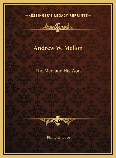 Front cover_Andrew W. Mellon