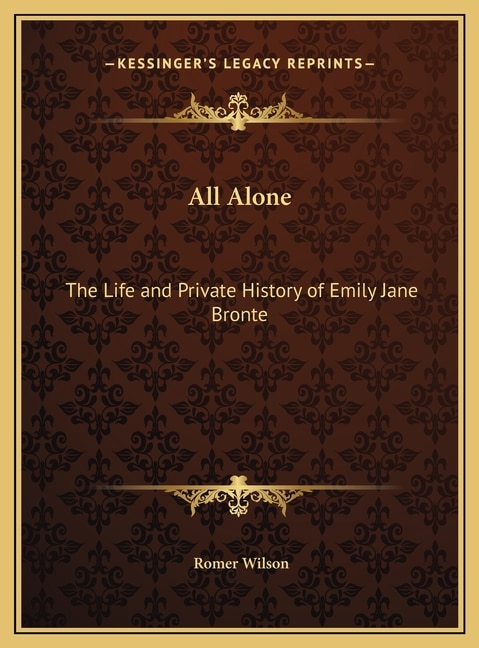 Front cover_All Alone