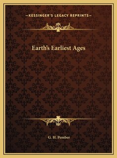 Front cover_Earth's Earliest Ages