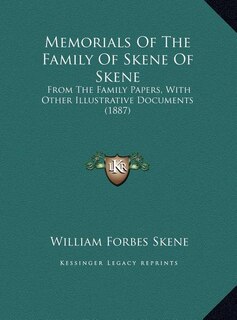 Couverture_Memorials Of The Family Of Skene Of Skene