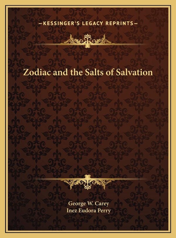 Couverture_Zodiac and the Salts of Salvation