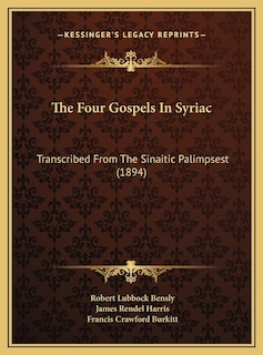 Front cover_The Four Gospels In Syriac