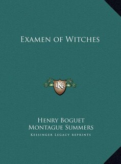 Couverture_Examen of Witches