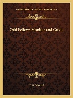 Couverture_Odd Fellows Monitor and Guide
