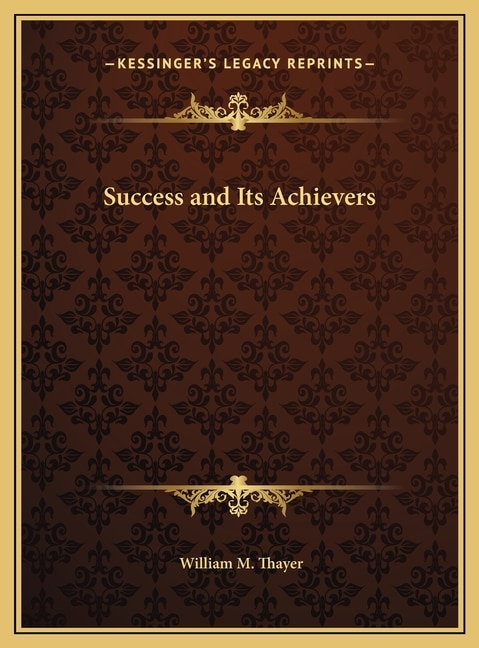 Front cover_Success and Its Achievers