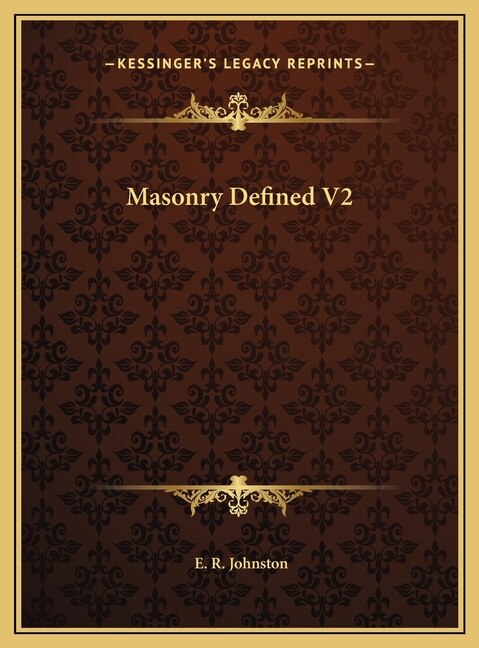 Front cover_Masonry Defined V2