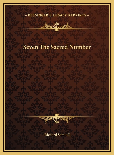 Front cover_Seven The Sacred Number