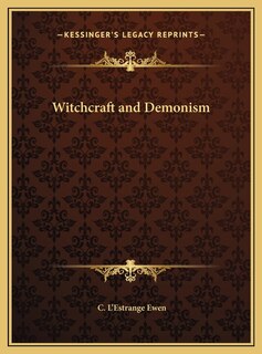 Couverture_Witchcraft and Demonism
