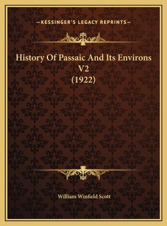 Couverture_History Of Passaic And Its Environs V2 (1922)