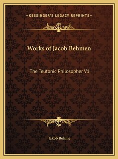 Front cover_Works of Jacob Behmen