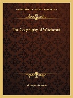 Front cover_The Geography of Witchcraft