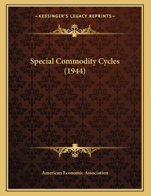 Front cover_Special Commodity Cycles (1944)