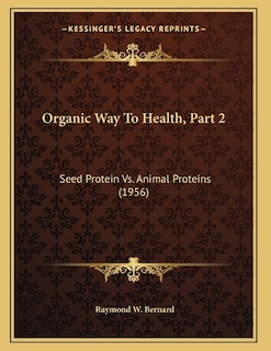 Front cover_Organic Way To Health, Part 2