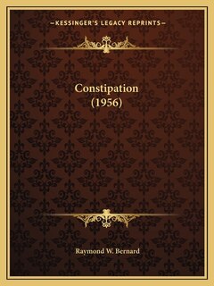 Front cover_Constipation (1956)