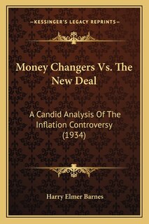 Front cover_Money Changers Vs. The New Deal