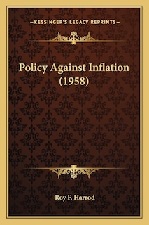 Couverture_Policy Against Inflation (1958)