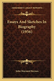 Couverture_Essays And Sketches In Biography (1956)