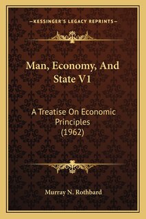 Couverture_Man, Economy, And State V1