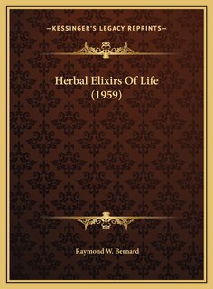Front cover_Herbal Elixirs Of Life (1959)
