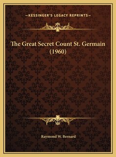 Front cover_The Great Secret Count St. Germain (1960)