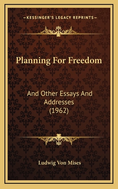 Front cover_Planning For Freedom