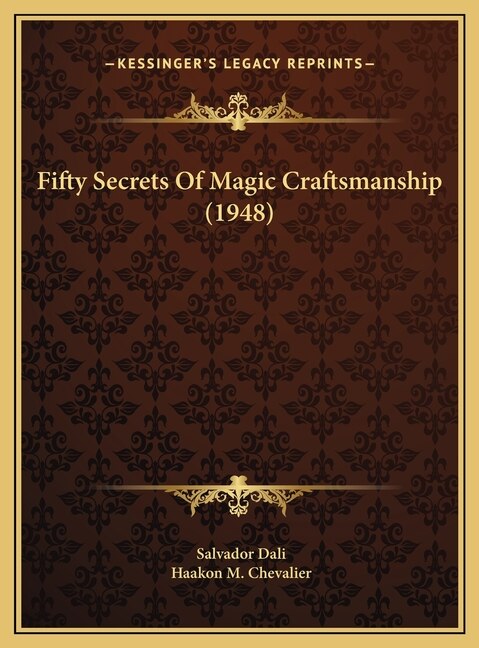 Couverture_Fifty Secrets Of Magic Craftsmanship (1948)