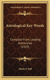 Front cover_Astrological Key Words