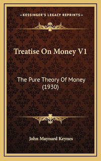Front cover_Treatise On Money V1
