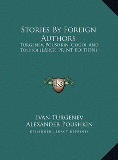 Couverture_Stories By Foreign Authors