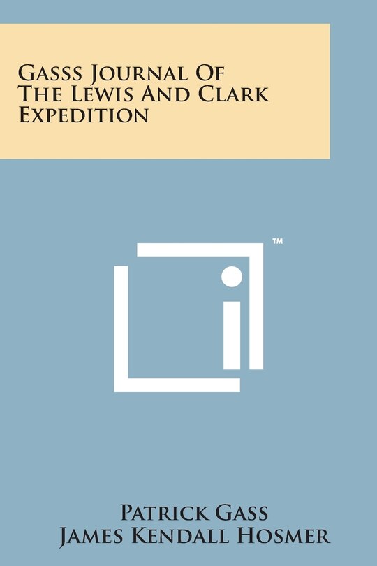 Front cover_Gasss Journal of the Lewis and Clark Expedition