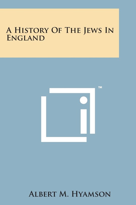Front cover_A History of the Jews in England