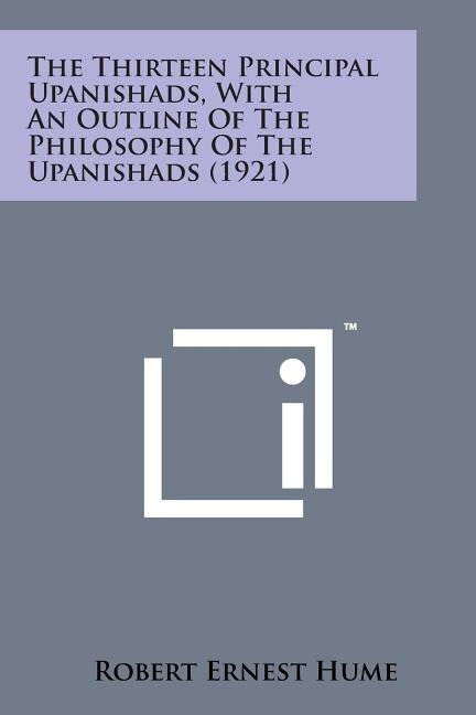 Couverture_The Thirteen Principal Upanishads, with an Outline of the Philosophy of the Upanishads (1921)